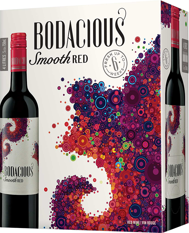 Bodacious Smooth Red 4000ml Boxed Wine Parkside Liquor Beer And Wine