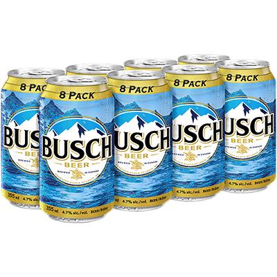 Busch 8 Cans