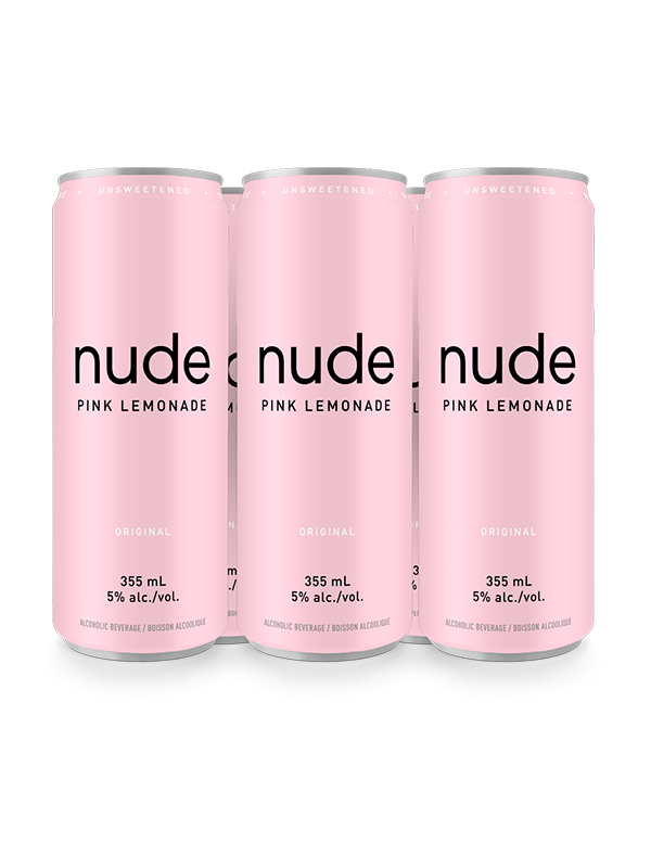 Nude Pink Lemonade 6 Cans Coolers Parkside Liquor Beer Wine