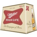 Miller High Life 12 Bottles