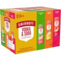 Smirnoff Vodka And Soda Party Pack 12 Cans