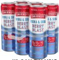Smirnoff Vodka & Soda Berry Blast 6 Cans