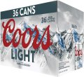 Coors Light 36 Cans
