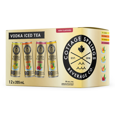 Cottage Springs Iced Tea Variety Pack 12 Cans