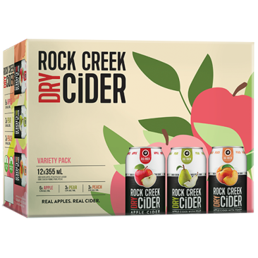 Rock Creek  Dry Cider Variety Pack 12 Cans