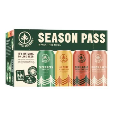 Tree Brewing Season Pass Summer 8 Cans