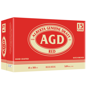 Alberta Genuine Draft Red Lager 15 Cans