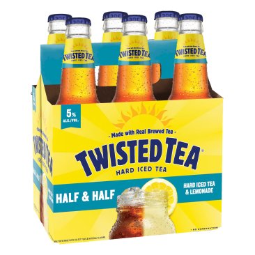 Twisted Tea Half & Half Iced Tea 6 Cans