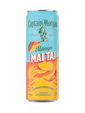 Captain Morgan Mango Mai Tai 4 Cans