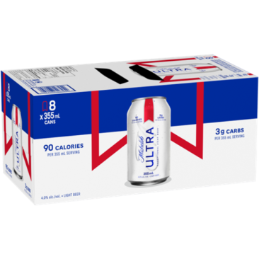 Michelob Ultra 8 Cans