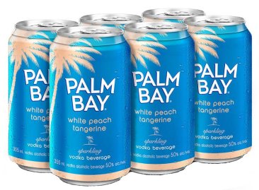 Palm Bay White Peach Tangerine 6 Cans