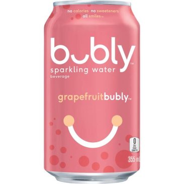 Bubly Grapefruit 355ml