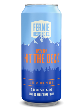 Fernie Brew Hit The Deck Hazy IPA 473ml