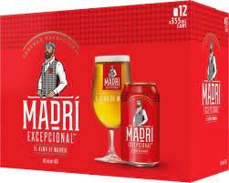 Madri Exceptional Lager 12 Cans