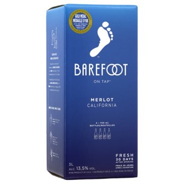 Barefoot Merlot  3000ml