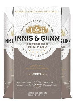 Innis & Gunn Caribbean Rum Cask 4 Cans