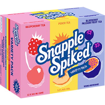 Snapple Spiked Variety Pack 12 Cans