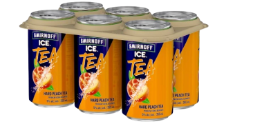 Smirnoff Ice Tea Peach 6 Cans