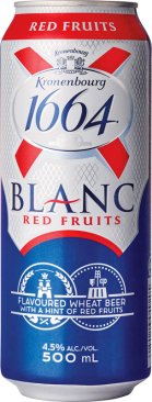 Kronenbourg 1664 Blanc Fruit Rouge 500ml