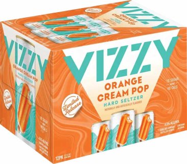 Vizzy Orange Cream Pop 6 Cans