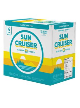 Sun Cruiser Classic Iced Tea 6 Cans