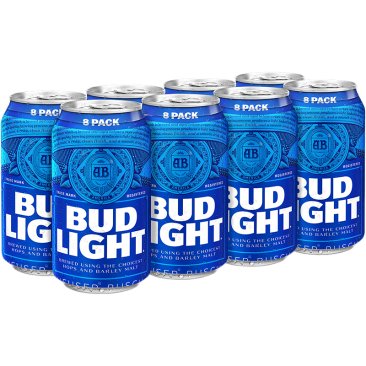 Bud Light 8 Cans