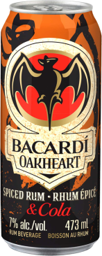 Bacardi Oakheart & Cola 473ml