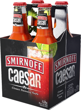 Smirnoff Classic Caesar 4 Bottles