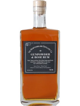 The Newfoundland Distillery Gunpowder & Rose Rum 750ml