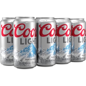 Coors Light 8 Cans