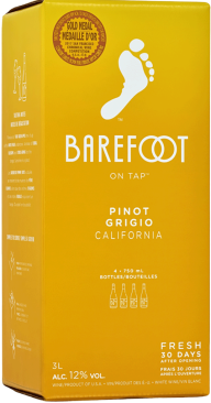 Barefoot Pinot Grigio 3000ml