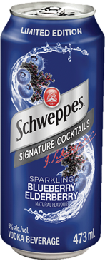 Schweppes Blueberry Elderberry 473ml