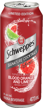 Schweppes Blood Orange & Lime 473ml