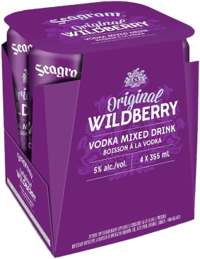 Seagram Wildberry 4 Cans