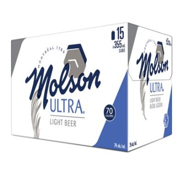Molson Ultra 12 Bottles