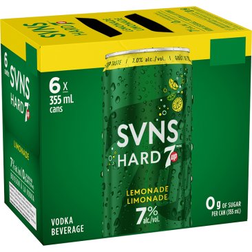 Svns Hard 7UP Original 6 Cans