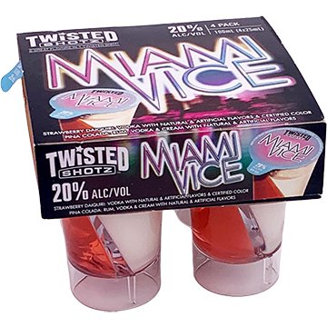 Twisted Shotz Miami Vice 4 Pack