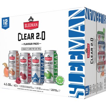 Sleeman Clear 24 Cans