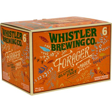 Whistler Forager Gluten Free Beer 6 Cans