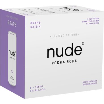 Nude Classic Grape 6 Cans