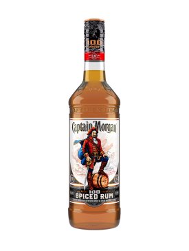 Captain Morgan 100 Spiced Rum 750ml