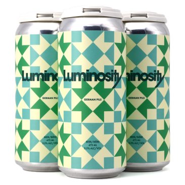 Cabin Brewing Luminosity German Pilsner 4 Can