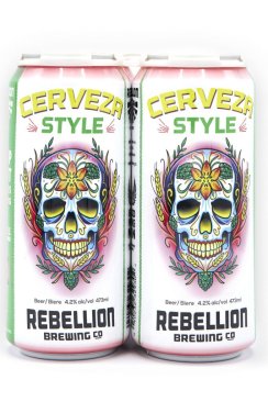 Rebellion Cerveza 4 Cans