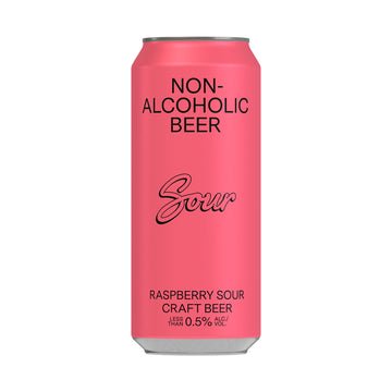 Biere Sans Alcohol Raspberry Sour 4 Cans