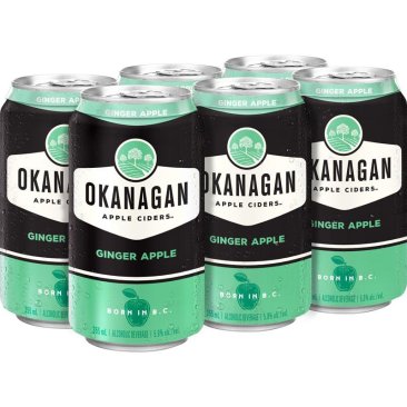 Okanagan Ginger Apple 6 Cans