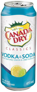 Canada Dry Classics Vodka & Soda 473ml