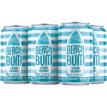 Beach Bum Lemon Coconut 6 Cans