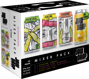 Jaw Drop Variety Pack 12 Cans