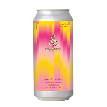 Strathcona Love Buzz Imperial Strawberry Banana Sour 4 Cans