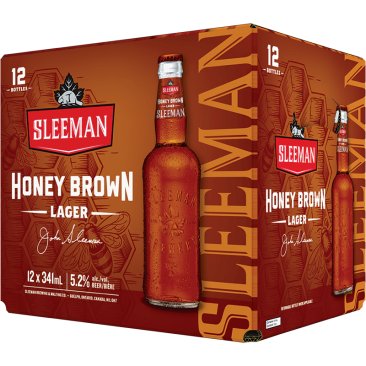 Sleeman Honey Brown 12 Bottles